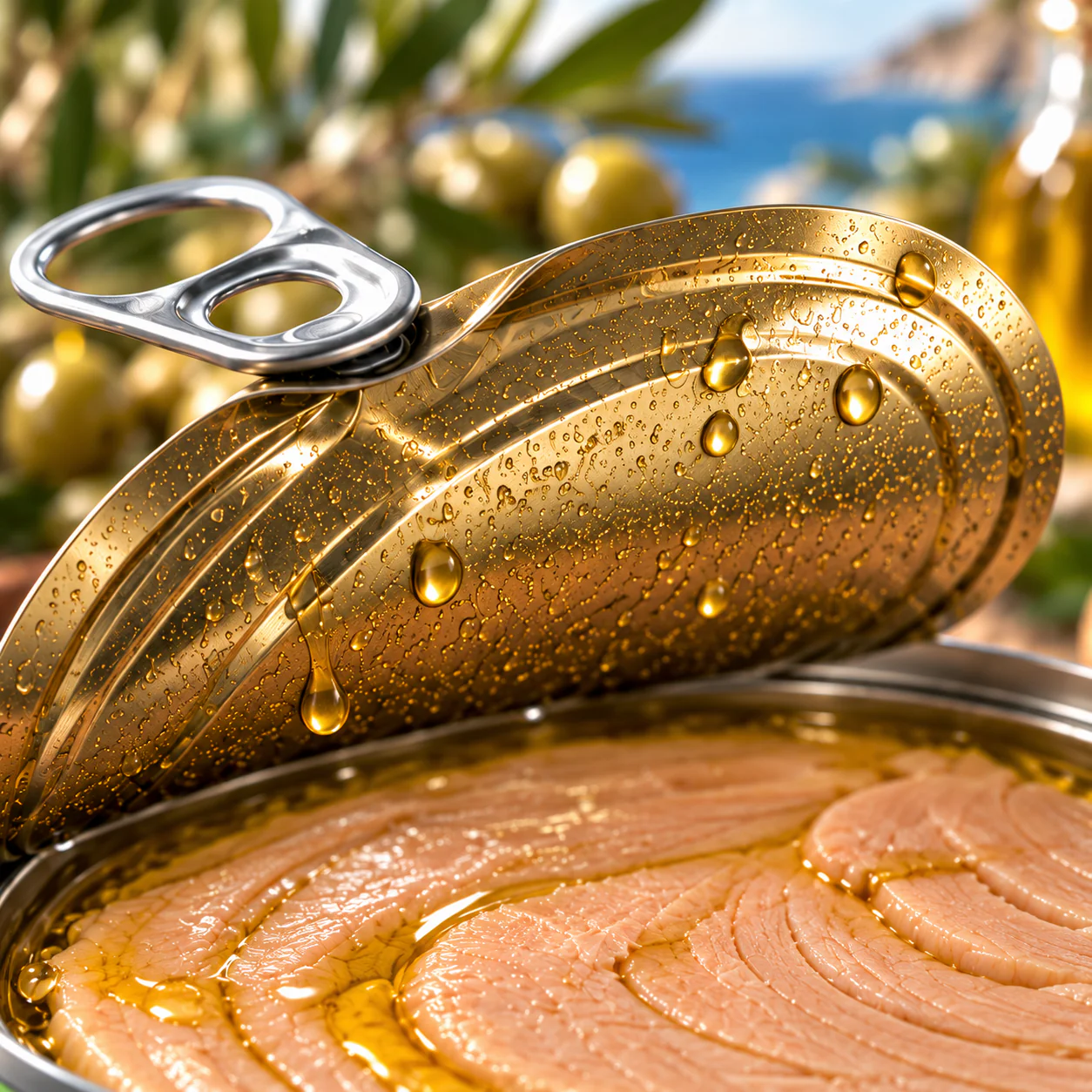 تن ماهی در روغن زیتون   تصویر 4